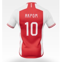 Camisa de Futebol Ajax Chuba Akpom #10 Equipamento Principal 2023-24 Manga Curta